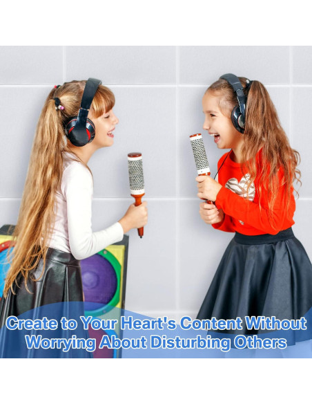 60 Paneles Acústicos Autoadhesivos Geosar 30x30 cm Blanco