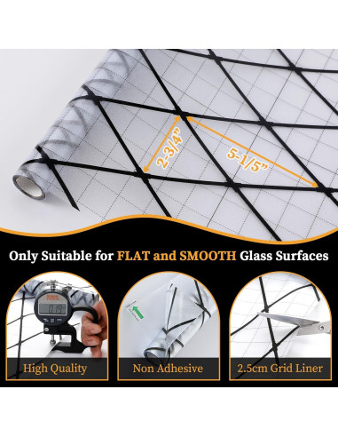 Película para Ventanas FEOMOS 43.9x199.9 cm Tinte Esmerilado Negro