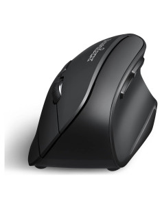 Ratón Vertical Bluetooth Perixx PERIMICE-804 Ergonómico Negro