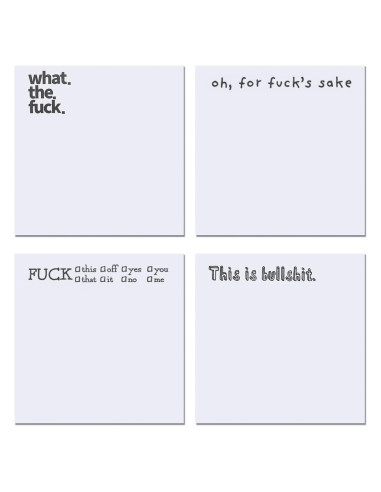 Notas Adhesivas Divertidas GETRIC 200 Piezas 18.8x11.3 cm