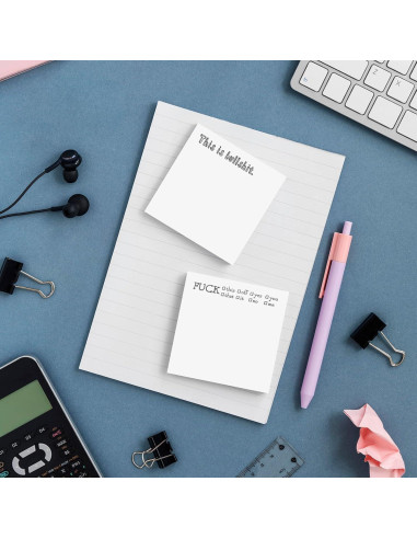 Notas Adhesivas Divertidas GETRIC 200 Piezas 18.8x11.3 cm