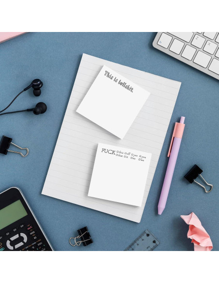 Notas Adhesivas Divertidas GETRIC 200 Piezas 18.8x11.3 cm