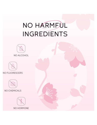 Conjunto de Cuidado de la Piel BeauBase 5 PCS Hidratante Sakura