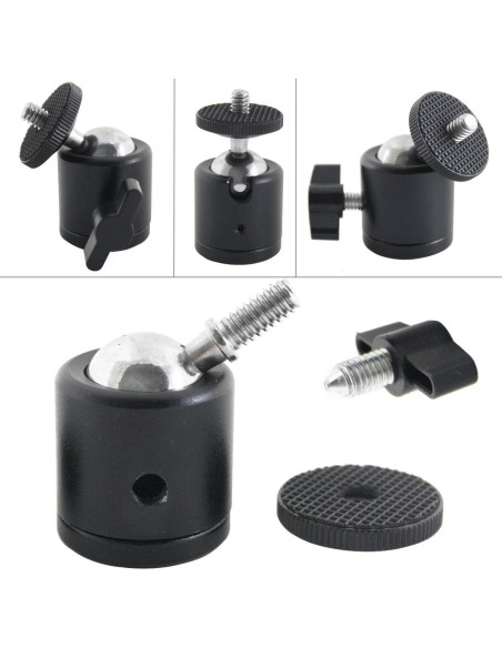 Cabezal de Bola Mini Trípode EXMAX 360 para Cámara DSLR