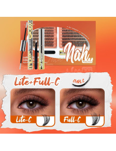 Kit de Extensiones de Pestañas LANKIZ Muse C 280 pcs DIY 2