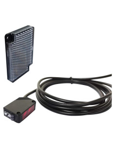 Sensor Fotoeléctrico IKSACE E3Z-R61 NPN Montaje en Pared 2m