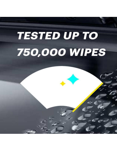 Limpiaparabrisas Delanteros NAROWAN 14" con Tabletas de Limpieza