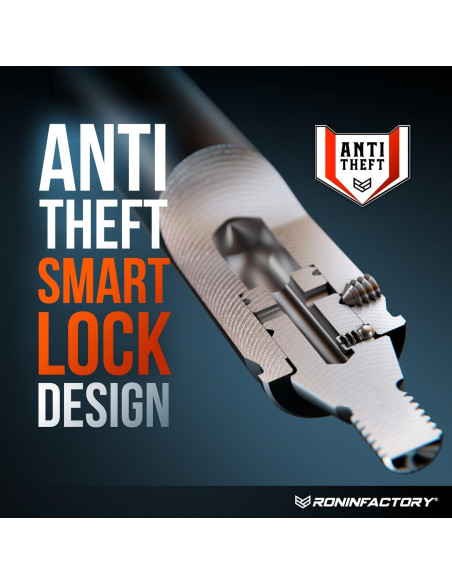 Antena corta Ronin Factory 5" SmartGuard para Chevy/GMC