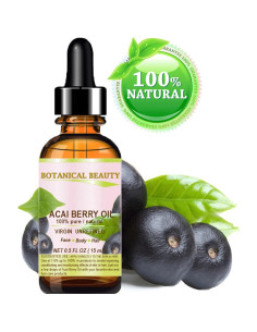 Aceite de Baya de Acai 100% Puro Belleza Botánica 15 ml 2