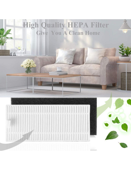 Kit de Repuestos Eufy RoboVac 11S/15C/30/30C - 10 Cepillos y 8 Filtros