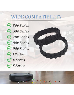 Neumáticos de Reemplazo Garbage Fighter para Roomba 500-900 2