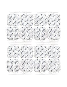 16 Almohadillas Electrodos TENS Axion 5x5 cm Reutilizables
