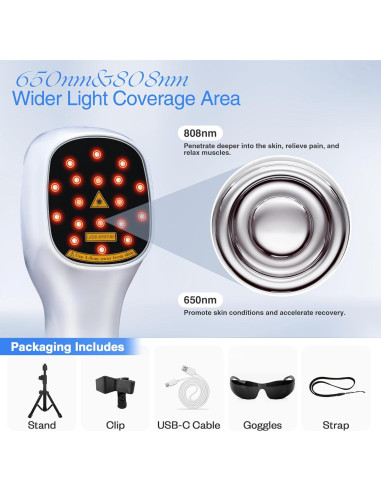 Dispositivo de Terapia con Láser Frío LuxReyan 21.8x5.3 cm