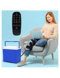 Máquina de Terapia Fría Grande Leadfar para Rodilla - Alivio Postoperatorio Silenciosa y Programable