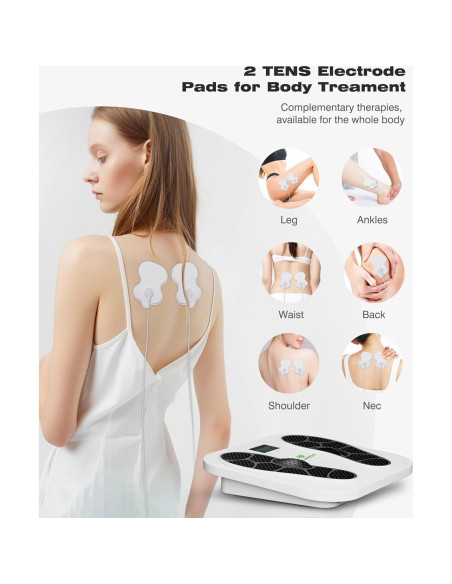 Masajeador de Pies SPA4PIEDS KTR-4012 Recargable TENS/EMS Masajeador de Pies SPA4PIEDS KTR-4012 Recargable TENS/EMS