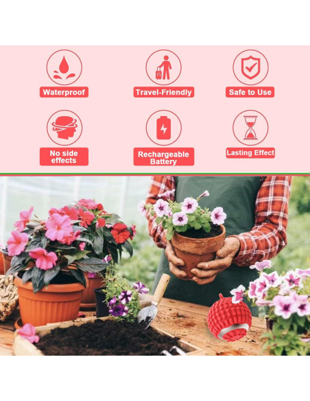 Bola de Masaje Vibrante PJJKR 7.62 cm Alivio Temblores