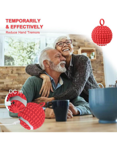 Bola de Masaje Vibrante PJJKR 7.62 cm Alivio Temblores