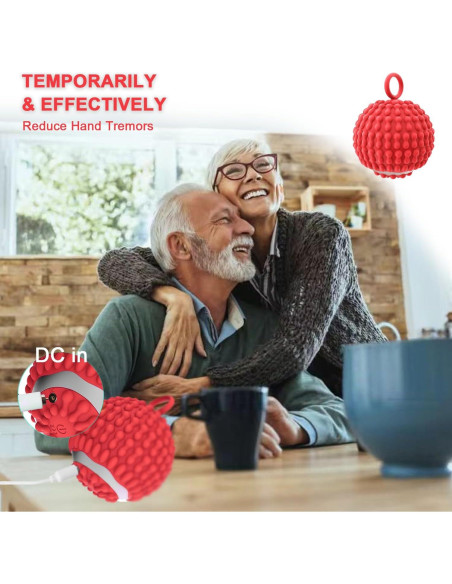 Bola de Masaje Vibrante PJJKR 7.62 cm Alivio Temblores