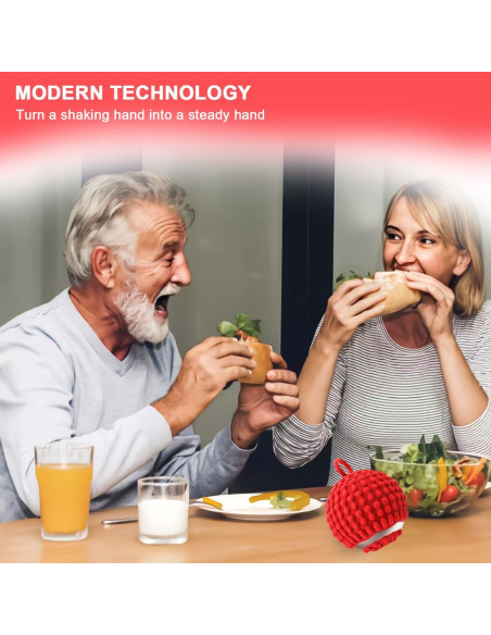 Bola de Masaje Vibrante PJJKR 7.62 cm Alivio Temblores