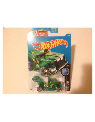 Hot Wheels X-Raycers Rig Storm Verde 1:64 Caza Tesoros