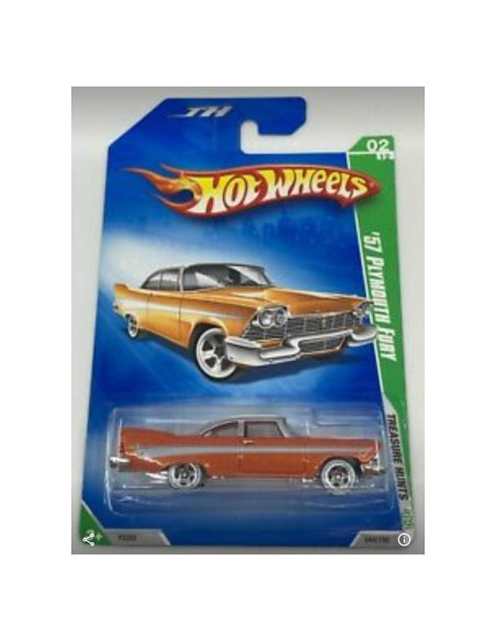Hot Wheels 2009 Treasure Hunts Plymouth Fury 1:64 Escala