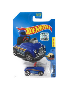 Hot Wheels Conductor de Pedal 2017 Azul 1:64 Caza del Tesoro