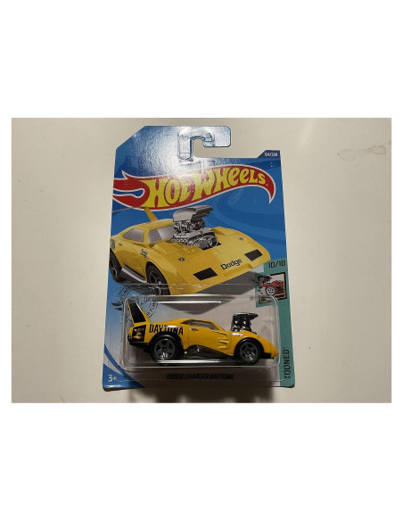 Hot Wheels Dodge Charger Daytona Amarillo 1:64 Caza del Tesoro 2020