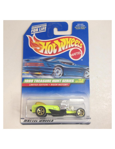 Hot Wheels Rigor Motor Verde Lima Edición Limitada 1999