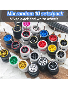 Ruedas y Neumáticos WAVEIST RDM 1/64 Mezcla 10 Juegos 2