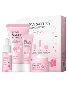 Kit de Cuidado Facial New Irven 4 Piezas para Piel Sensible