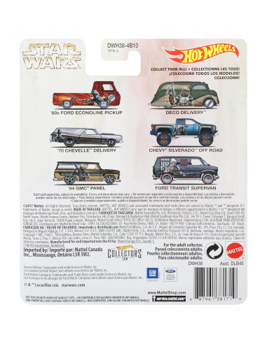 Auto Hot Wheels 70 Chevelle Delivery 1:64 Mattel