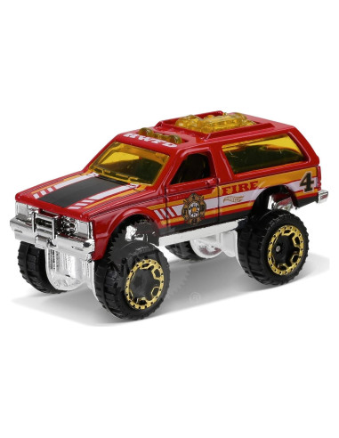 Hot Wheels Chevy Blazer 4X4 Rojo 2016 HW Rescue 1:64