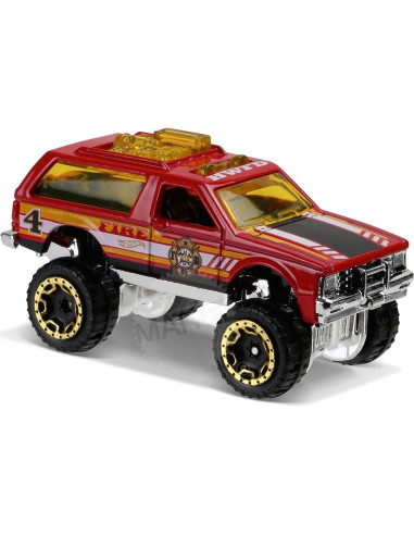 Hot Wheels Chevy Blazer 4X4 Rojo 2016 HW Rescue 1:64