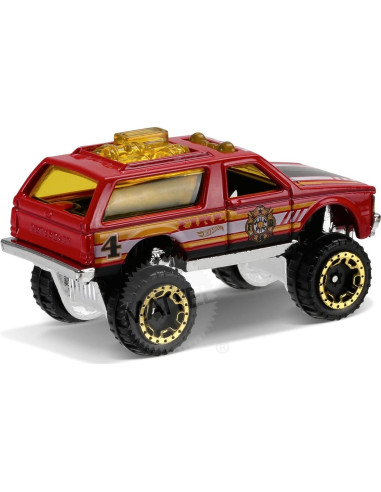 Hot Wheels Chevy Blazer 4X4 Rojo 2016 HW Rescue 1:64