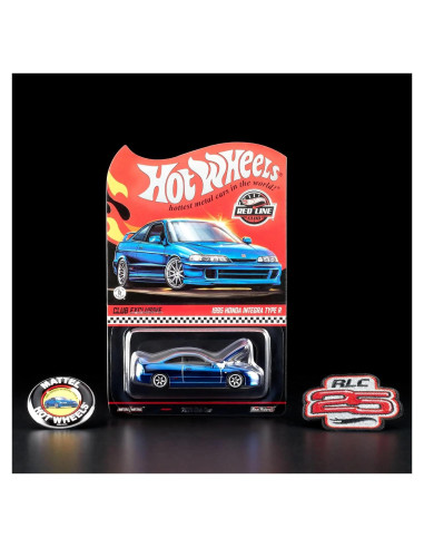 Hot Wheels RLC 1995 Honda Integra Type R Azul 1:64