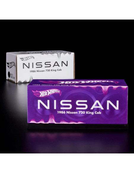 Hot Wheels RLC Nissan 720 King Cab 1986 Púrpura