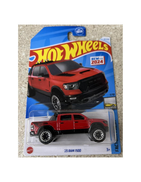 Hot Wheels Ram 1500 2024 Escala 1:64 Metal Mattel