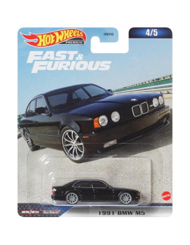 Hot Wheels HKD28 BMW M5 E34 Rápido y Furioso 3-8 años