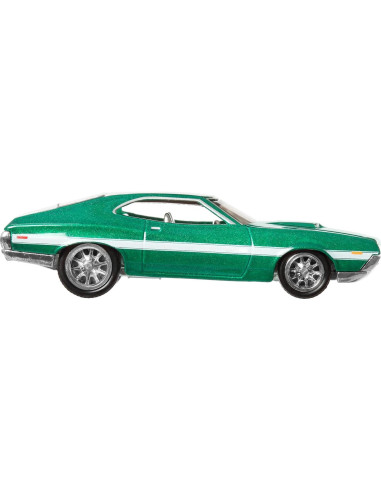 Hot Wheels Premium 1972 Ford Gran Torino Sport Verde 1:64