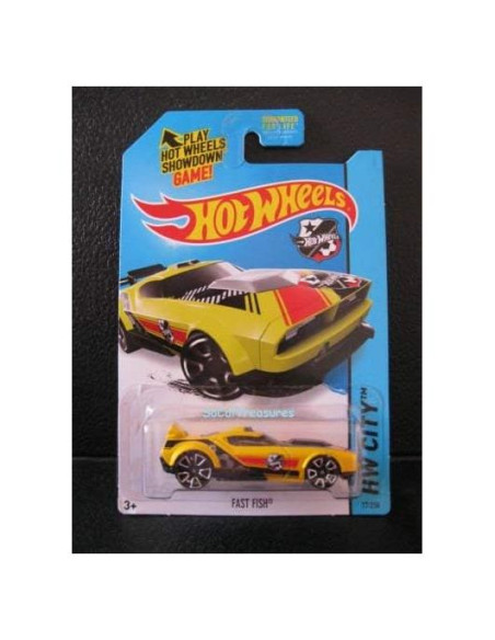 Auto Hot Wheels Pez Rápido Amarillo 1:64 Mattel Auto Hot Wheels Pez Rápido Amarillo 1:64 Mattel