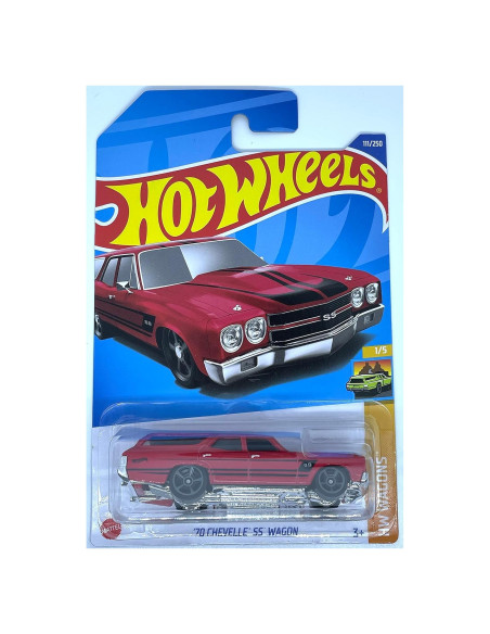 Hot Wheels 2022 - '70 Chevelle SS Wagon - Rojo - Escala 1:64