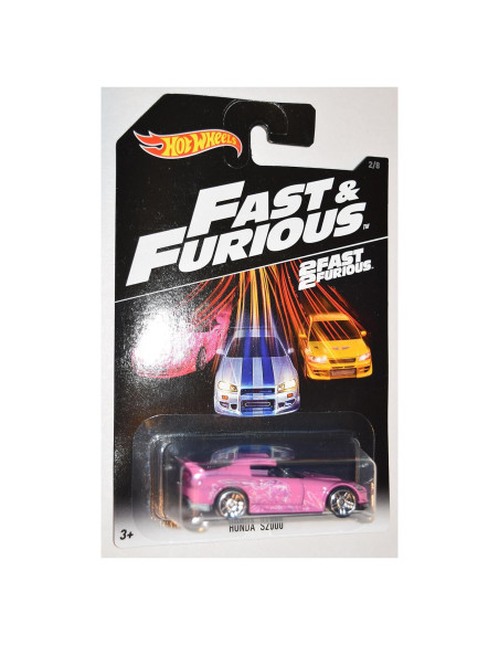 Hot Wheels Honda S2000 Rosa Rápido y Furioso 1:64