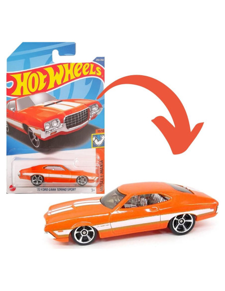 Hot Wheels Ford Gran Torino Sport 1:64 Metal Mattel