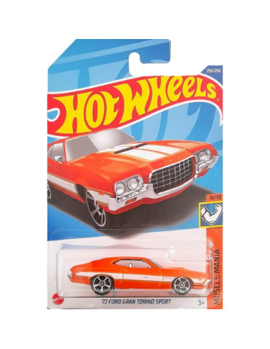 Hot Wheels Ford Gran Torino Sport 1:64 Metal Mattel