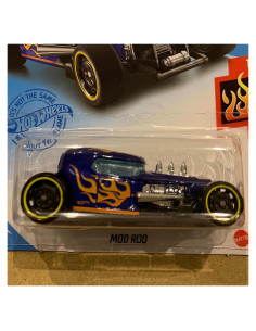 Auto de Juguete Hot Wheels Mod Rod Azul 2021 Escala 1:64