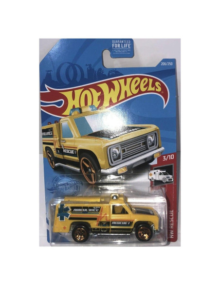 Auto de Juguete Hot Wheels HW Rapid Responder 1:64 Amarillo Auto de Juguete Hot Wheels HW Rapid Responder 1:64 Amarillo