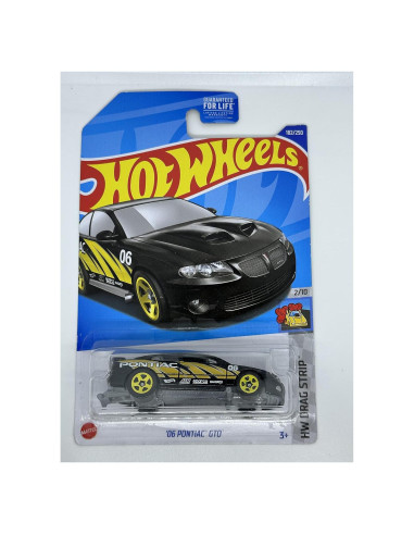 Hot Wheels Pontiac GTO 2006 Negro 1:64 Die Cast Nuevo