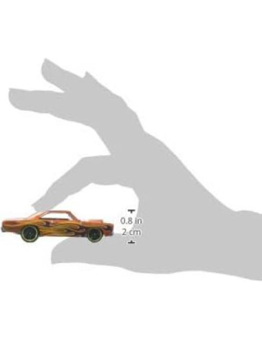 Hot Wheels 2017 Dodge Dart Naranja HW Flames 1:64