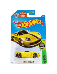 Hot Wheels Porsche Carrera GT 2016 1:64 Amarillo 74/250