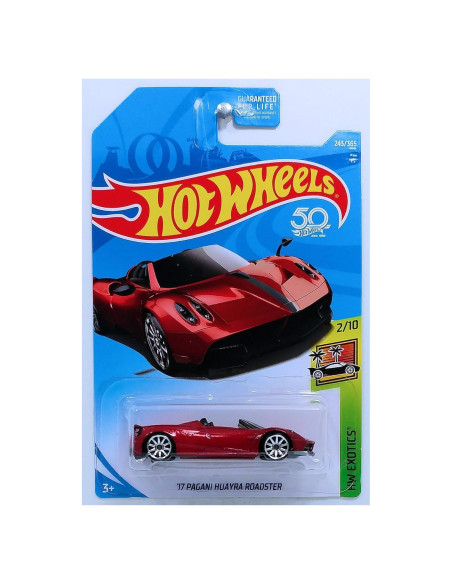 Hot Wheels 2018 Pagani Huayra 1:64 Marrón 50 Aniversario